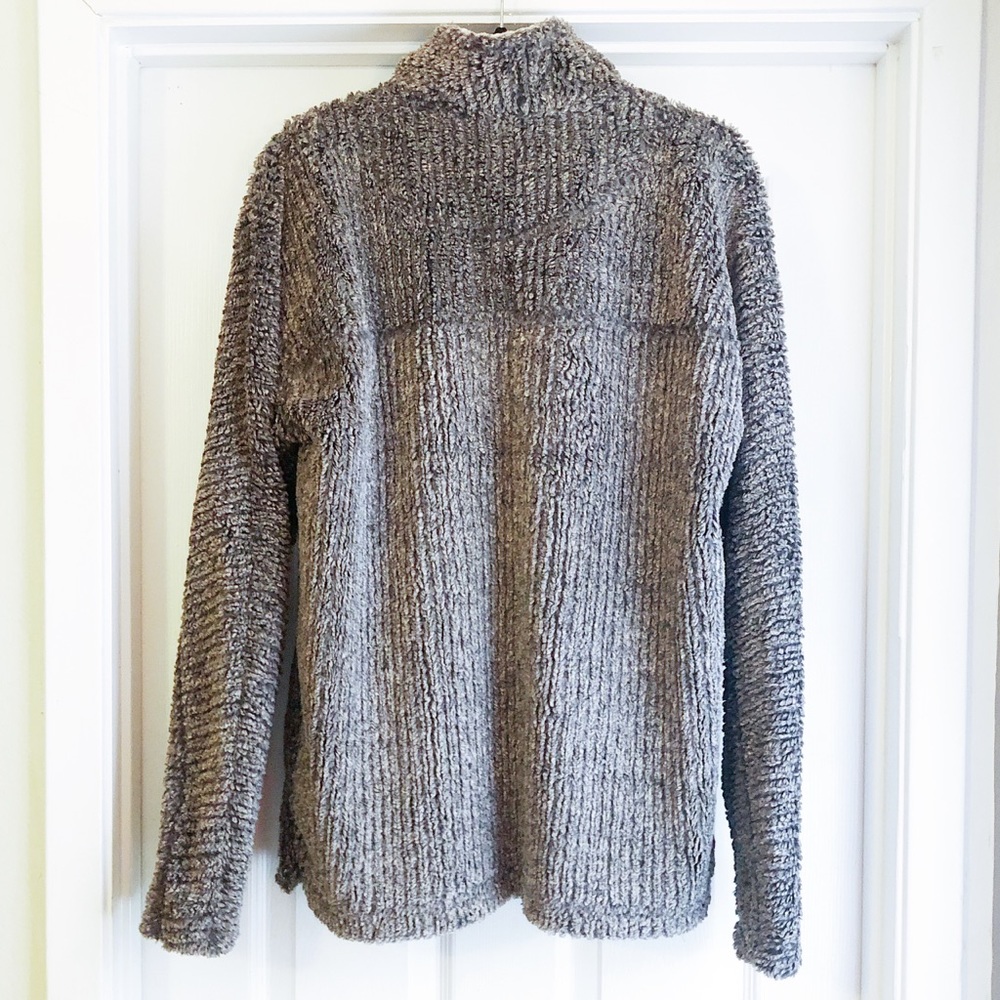 True Grit Frosty Cord Pile Sherpa Sweater Medium - Picture 7 of 7